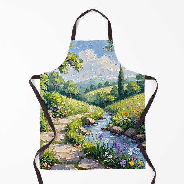 Item preview, Serene Garden Path – Peaceful Nature Walk Photography designed and sold by LR Vibe Studio.
