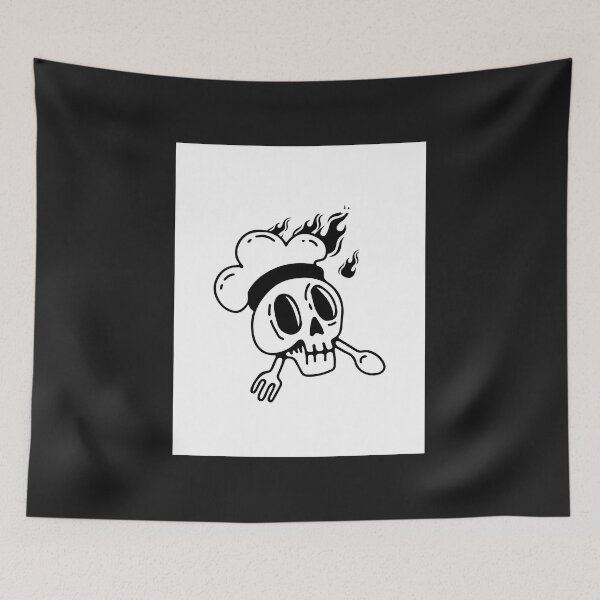 Item preview, Cooking is Punk Rock: Chef Skull designed and sold by LineRats.