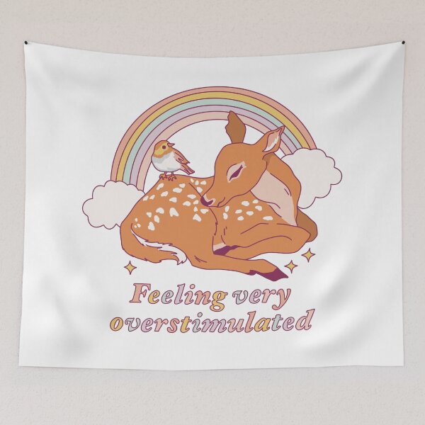 Item preview, Feeling very overstimulated designed and sold by VeraLockeArt.