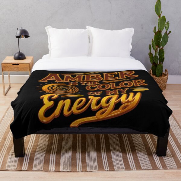 Aperçu de l'œuvre L'ambre est la couleur de mon énergie créée et vendue par FitEnvy.