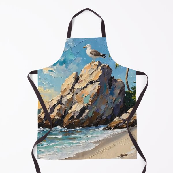 Item preview, Rock Formation on a Deserted Island – Rugged Coastal Landscape Photography designed and sold by LR Vibe Studio.