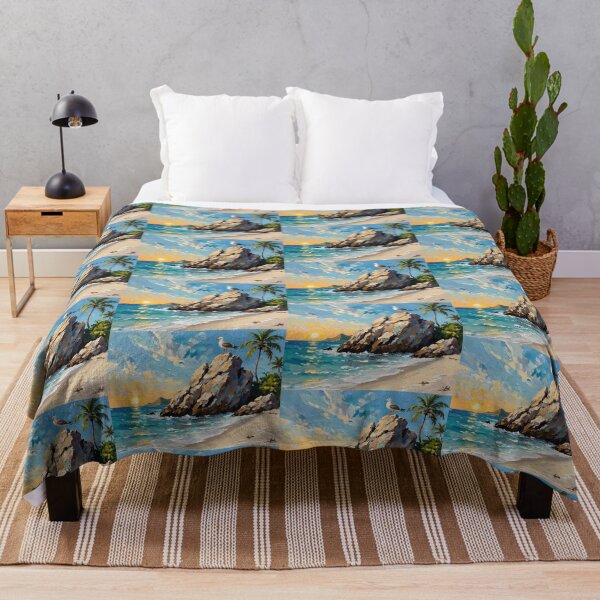 Item preview, Rock Formation on a Deserted Island – Rugged Coastal Landscape Photography designed and sold by LR Vibe Studio.