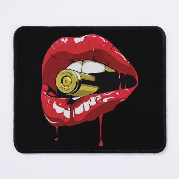 Item preview, Lips Holding a Bullet With It's Teeth designed and sold by DesignsbyChino.