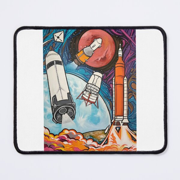 Item preview, NASA Projects Space-y Painting  designed and sold by alloftheinspired.