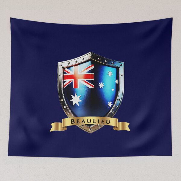 Item preview, Beaulieu Family Australia Shield, Heritage Crest of Honour designed and sold by Highlandkings.