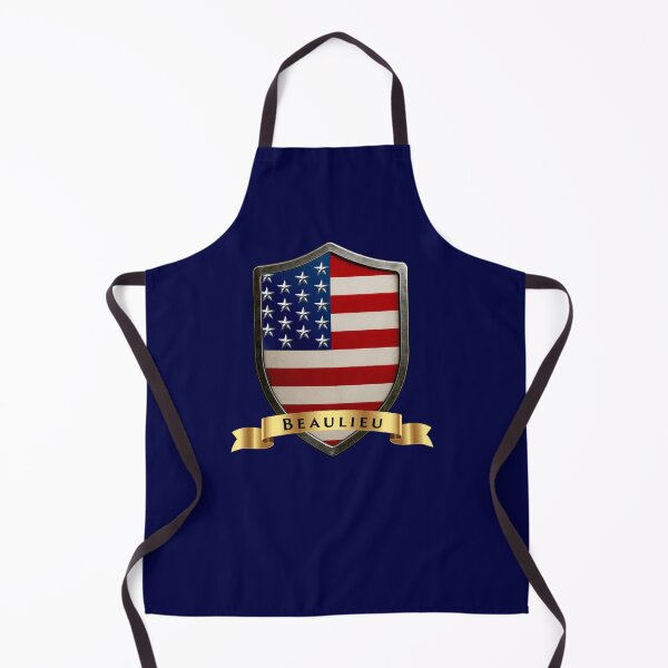Item preview, Beaulieu Family USA Shield, Stars and Stripes Heritage Banner designed and sold by Highlandkings.
