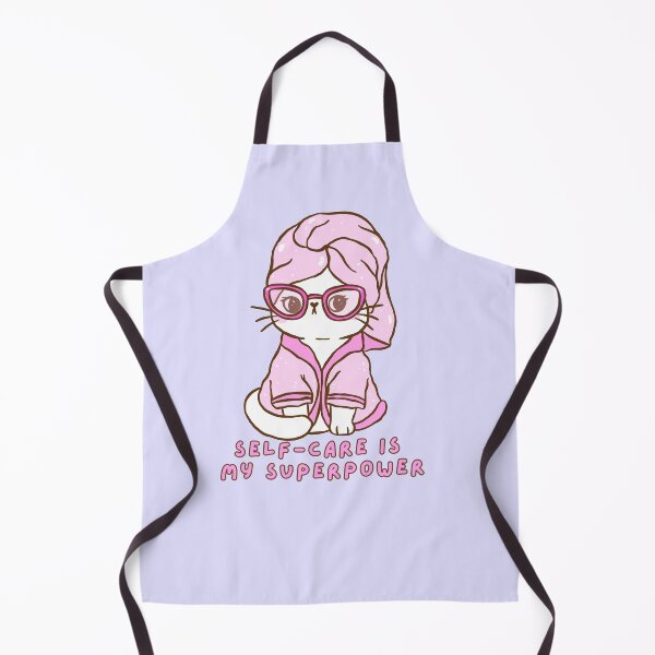 Item preview, Self-Care Is My Superpower Sassy Kawaii Cat designed and sold by smeraldosecrets.