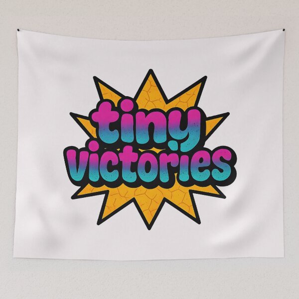 Item preview, Tiny Victories - Vibrant Playful Exclamation designed and sold by Leksal.