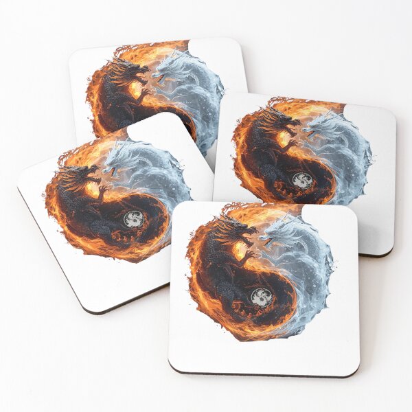 Item preview, Fire&Ice yen yang designed and sold by RoxC'sTees.