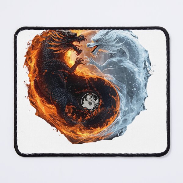 Item preview, Fire&Ice yen yang designed and sold by RoxC'sTees.