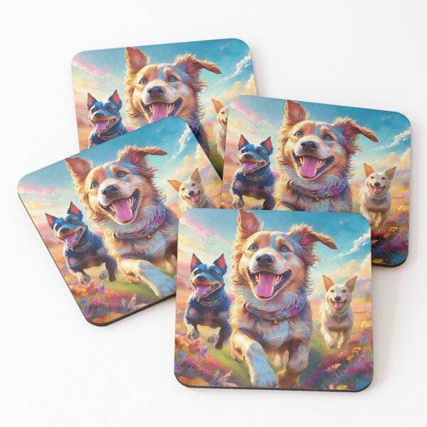 Item preview, Doggies and Flowers designed and sold by MystAvalon.