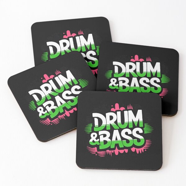 Item preview, Drum & Bass Neon Green Style designed and sold by VibrArtco.