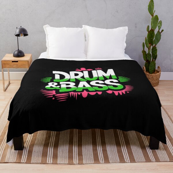 Item preview, Drum & Bass Neon Green Style designed and sold by VibrArtco.