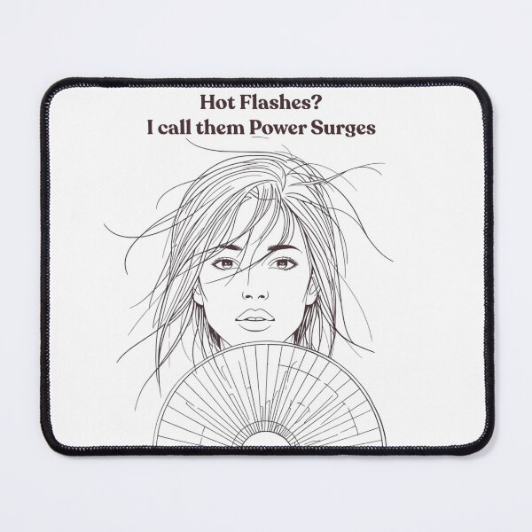 Item preview, Hot Flashes Power Surges – WDNC Perimenopause Humor Design designed and sold by jelonkaa.