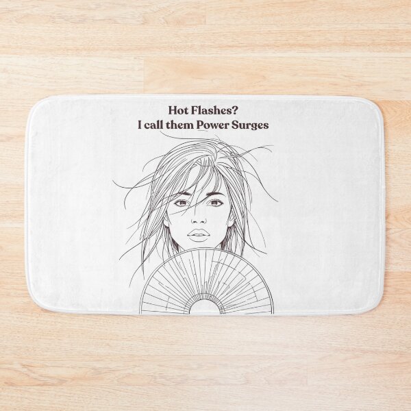 Item preview, Hot Flashes Power Surges – WDNC Perimenopause Humor Design designed and sold by jelonkaa.