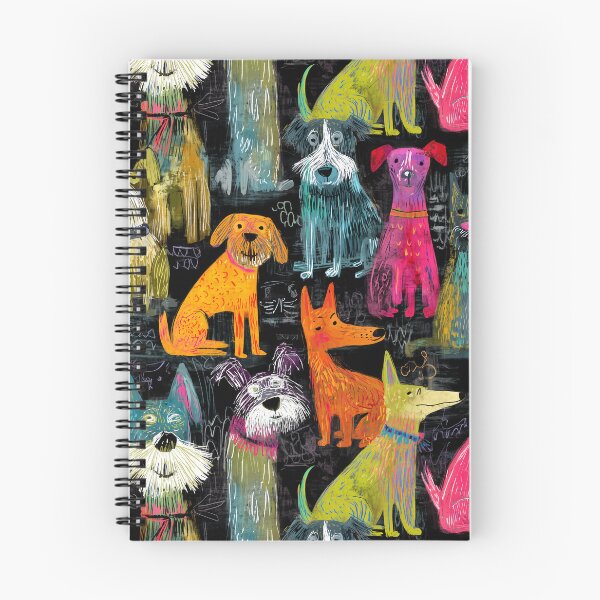 Item preview, Whimsical Colorful Dogs Illustration designed and sold by joannejgg.