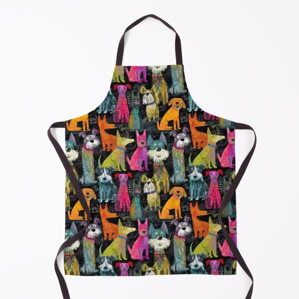 Item preview, Whimsical Colorful Dogs Illustration designed and sold by joannejgg.