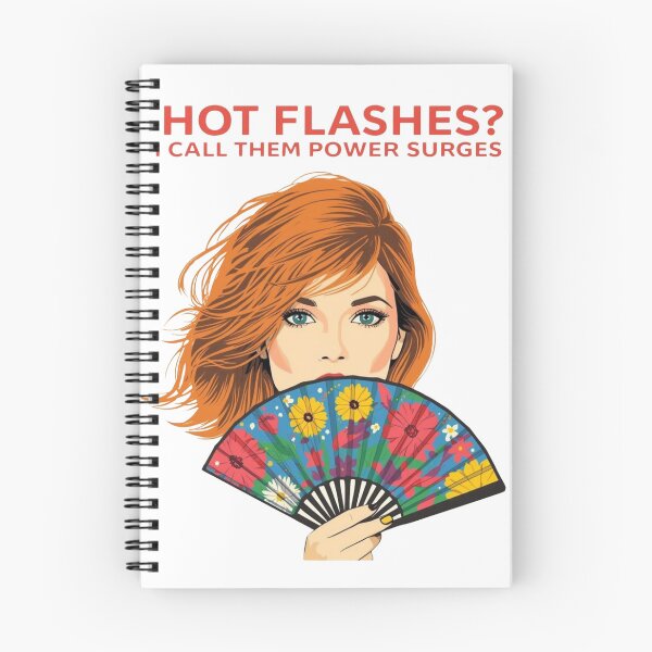 Item preview, Hot Flashes Power Surges – Bold Colorful WDNC Perimenopause Art designed and sold by jelonkaa.