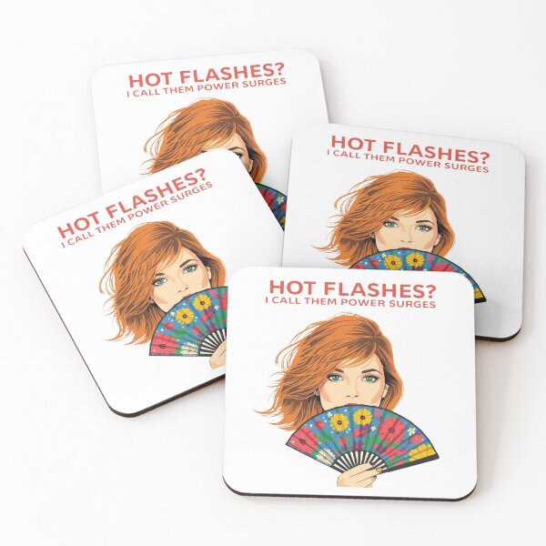 Item preview, Hot Flashes Power Surges – Bold Colorful WDNC Perimenopause Art designed and sold by jelonkaa.