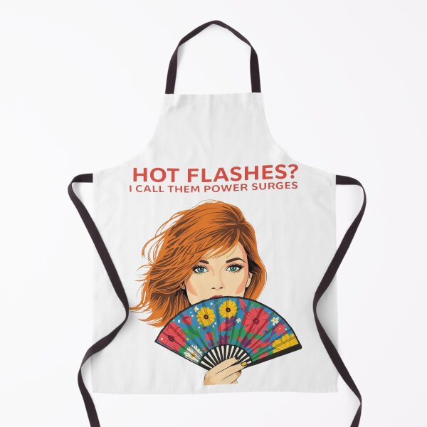 Item preview, Hot Flashes Power Surges – Bold Colorful WDNC Perimenopause Art designed and sold by jelonkaa.