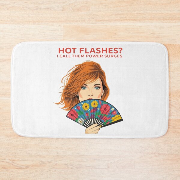 Item preview, Hot Flashes Power Surges – Bold Colorful WDNC Perimenopause Art designed and sold by jelonkaa.