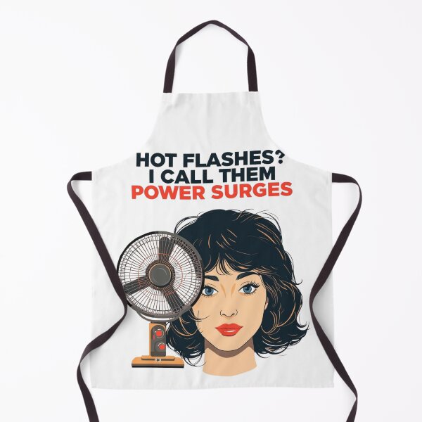 Item preview, Hot Flashes Power Surges – WDNC Perimenopause Humor Fan Art designed and sold by jelonkaa.