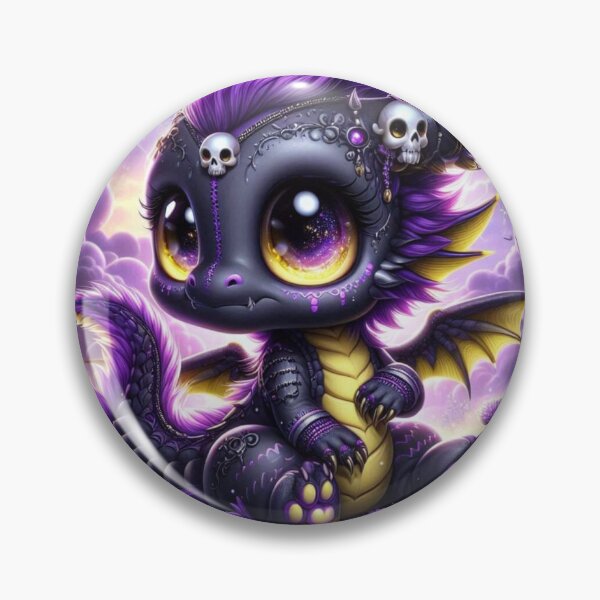 Item preview, purple thunder dragon designed and sold by J2success.