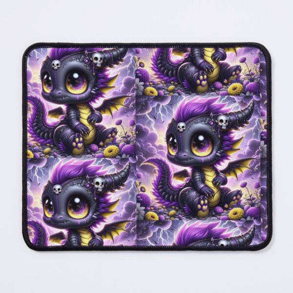 Item preview, purple thunder dragon designed and sold by J2success.