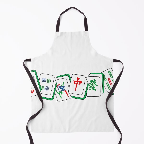 Item preview, Mahjong Tiles Illustration in Classic Style designed and sold by skyocean0.