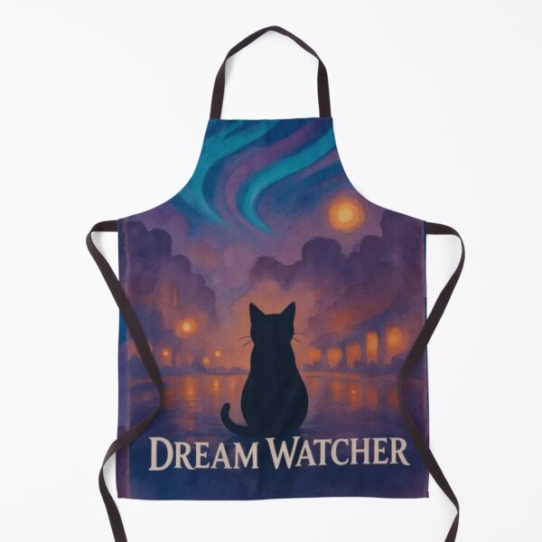 Item preview, Dream Watcher - Feline Protector  designed and sold by CleverCulture.