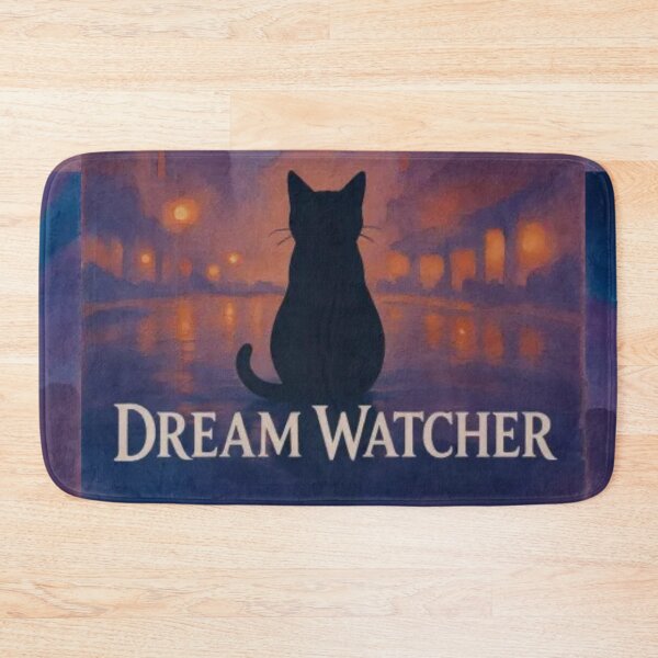 Item preview, Dream Watcher - Feline Protector  designed and sold by CleverCulture.