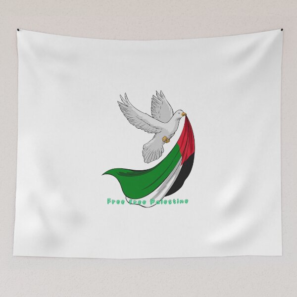 Item preview, Free Palestine Dove – Peace & Freedom Artwork designed and sold by Sweet-radhia.
