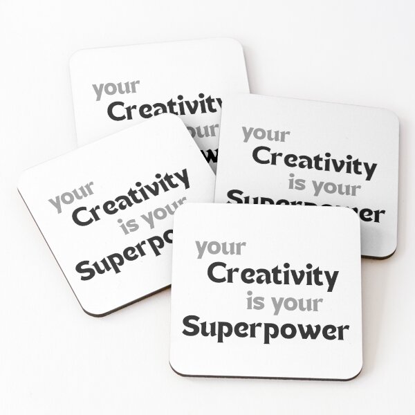 Item preview, Your Creativity Is Your Superpower — Inspirational Quote for Artists & Dreamers designed and sold by MakeMyDaze.