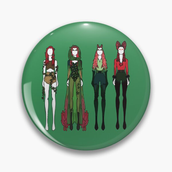 Item preview, The Costumes of Poison Ivy designed and sold by parmejohnathan.