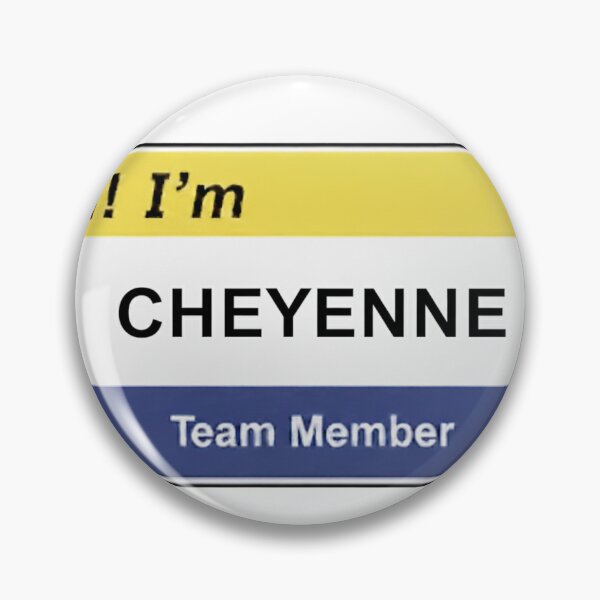 Item preview, Superstore Cheyenne Name tag designed and sold by doodlesbylinds1.