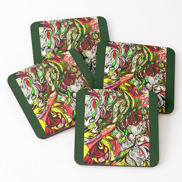 Item preview, Abstract Pattern Bright 3 designed and sold by LiaraKalilaMira.
