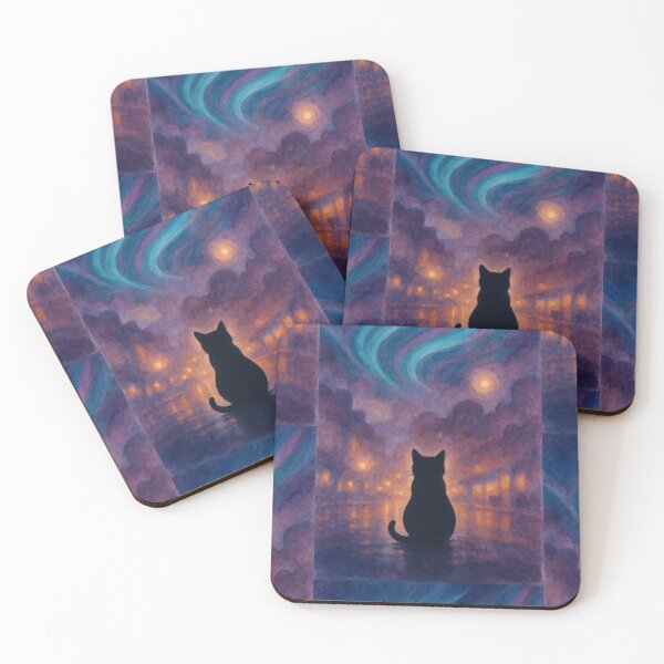 Item preview, Dream Watcher - Feline Protector (NO TEXT)  designed and sold by CleverCulture.