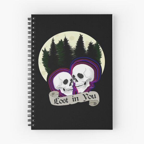 Item preview, Lost in You Skulls designed and sold by Eclectic Gold.