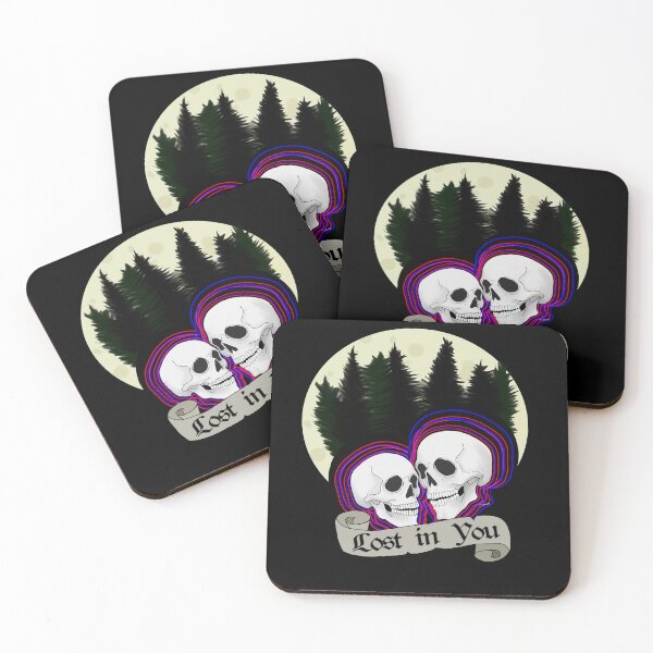 Item preview, Lost in You Skulls designed and sold by Eclectic Gold.