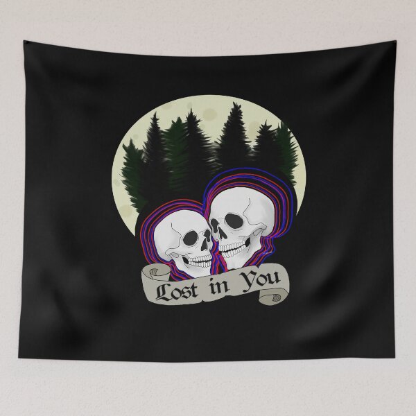 Item preview, Lost in You Skulls designed and sold by Eclectic Gold.