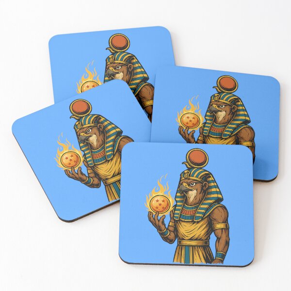 Item preview, Horus the Falcon God with Fireball – Egyptian Mythology Warrior Art designed and sold by Queen Cleopatra.