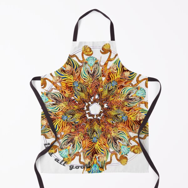 Item preview, Eagle-tiger-snail mandala designed and sold by Tigerbuck's.