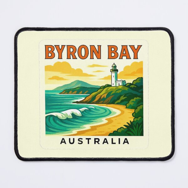 Item preview, Byron Bay, Australia — Coastal Lighthouse designed and sold by Myra365Art.