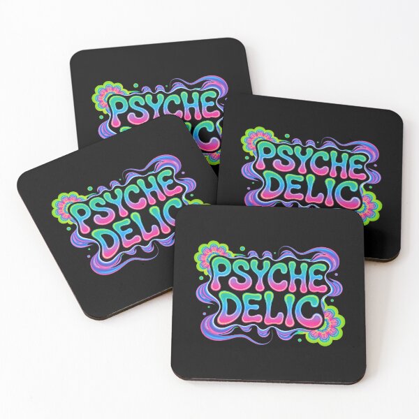 Item preview, Psychedelic Colorful Text designed and sold by VibrArtco.