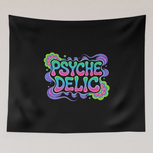 Item preview, Psychedelic Colorful Text designed and sold by VibrArtco.