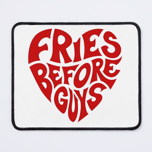 Item preview, Fries Before Guys – Funny Foodie Quote T-Shirt designed and sold by LR Vibe Studio.