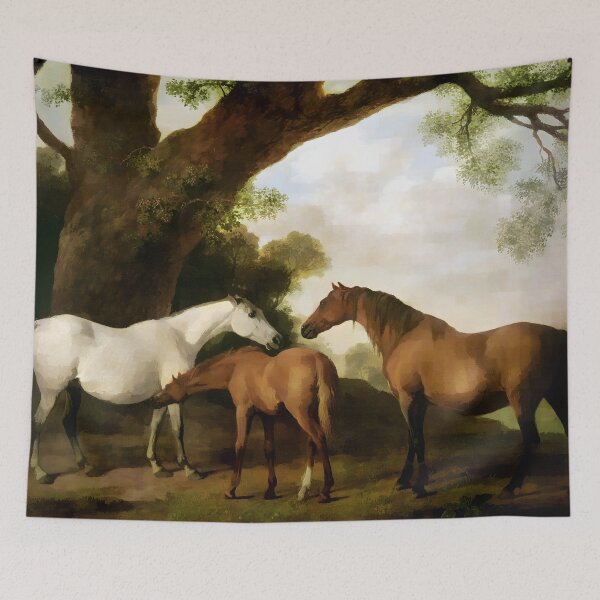 Item preview, George Stubbs - Two Mares and a Foal designed and sold by Jon-Baran.