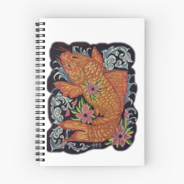 Item preview, koi fish acrylic painting  designed and sold by pksart1.