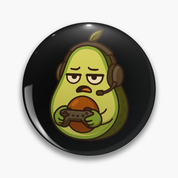 Item preview, Avocado gamer designed and sold by PineNinja.