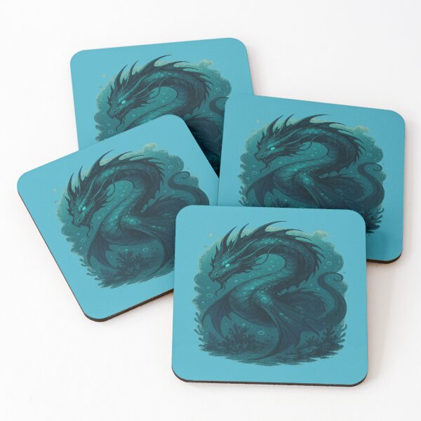 Item preview, Mystical Deep Sea Serpent – Enchanted Ocean Dragon designed and sold by S-Dstyle.